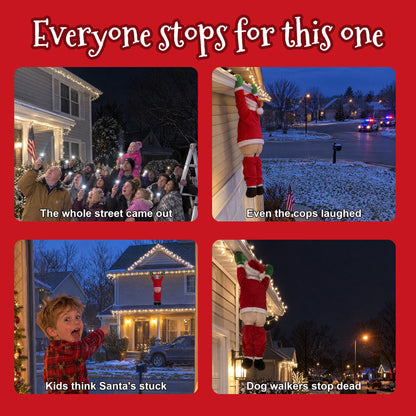 OopsClaus™ – The Hanging Santa With Falling Pants
